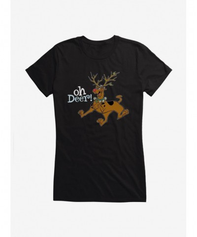 Exclusive Scooby-Doo Oh REINdeer Girls T-Shirt $6.18 T-Shirts