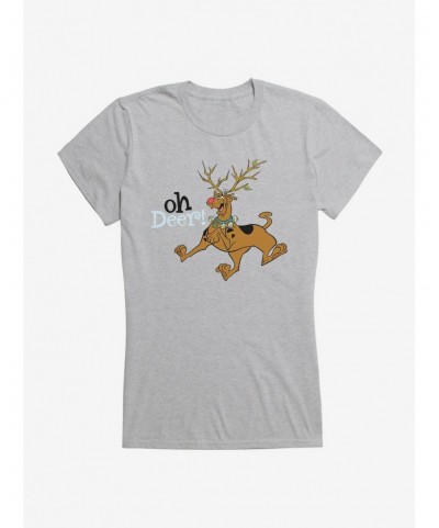 Exclusive Scooby-Doo Oh REINdeer Girls T-Shirt $6.18 T-Shirts