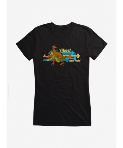 Best Deal Scooby-Doo Yikes! Shaggy And Scooby Girls T-Shirt $6.77 T-Shirts