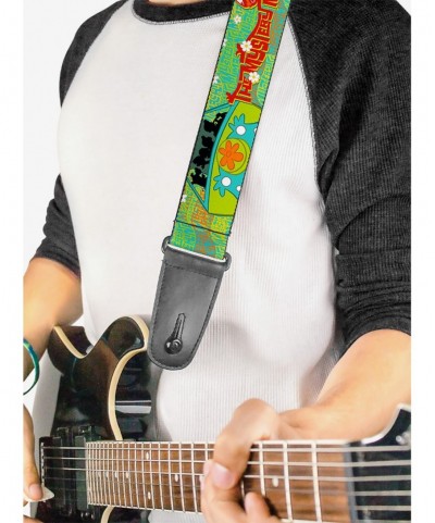 Fashion Scooby-Doo Group In The Mystery Machine Guitar Strap $9.71 Guitar Straps