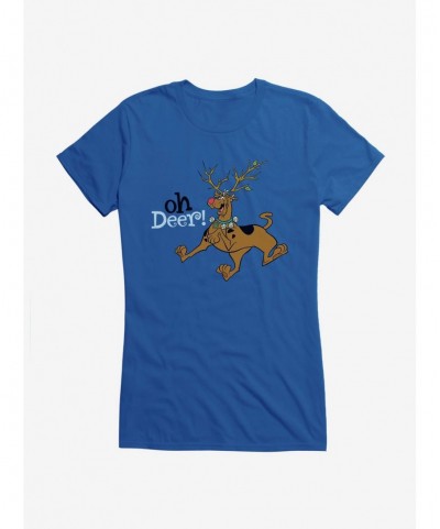 Exclusive Scooby-Doo Oh REINdeer Girls T-Shirt $6.18 T-Shirts