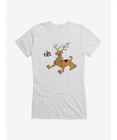 Exclusive Scooby-Doo Oh REINdeer Girls T-Shirt $6.18 T-Shirts