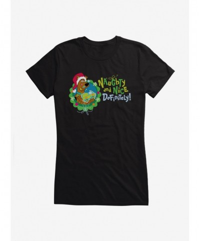 Value Item Scooby-Doo Naughty And Nice Definitely Girls T-Shirt $8.96 T-Shirts