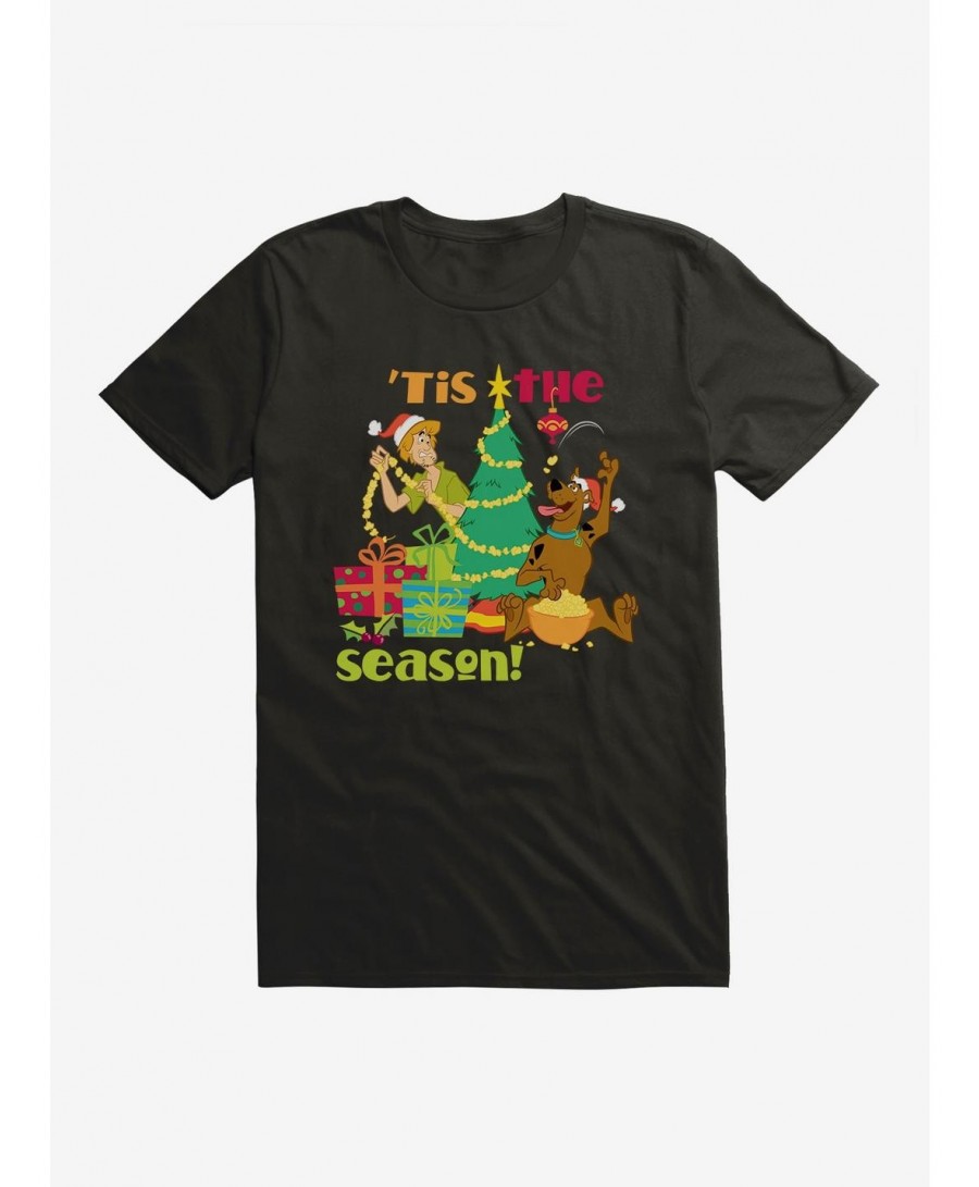 Hot Sale Scooby-Doo Holidays 'Tis The Season! Scooby And Shaggy T-Shirt $8.03 T-Shirts