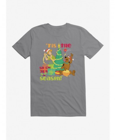 Hot Sale Scooby-Doo Holidays 'Tis The Season! Scooby And Shaggy T-Shirt $8.03 T-Shirts