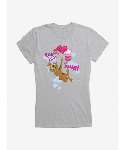 Big Sale Scooby-Doo Valentines You Blow Me Away Balloons Girls T-Shirt $6.77 T-Shirts