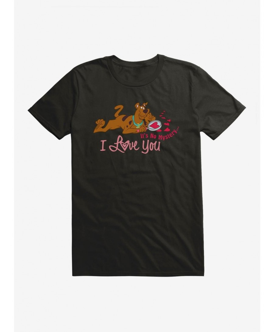 High Quality Scooby-Doo Valentines It's No Mystery, I Love You T-Shirt $8.03 T-Shirts