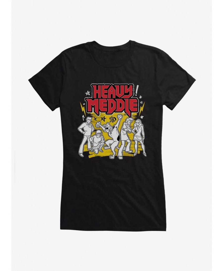 Unique Scooby-Doo Heavy Meddle Mystery Gang Girls Girls T-Shirt $8.76 T-Shirts