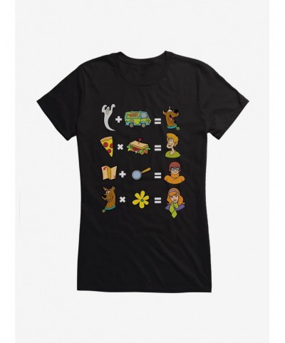 Flash Deal Scooby-Doo Daphne, Velma, Scooby And Shaggy Equals Girls T-Shirt $6.37 T-Shirts