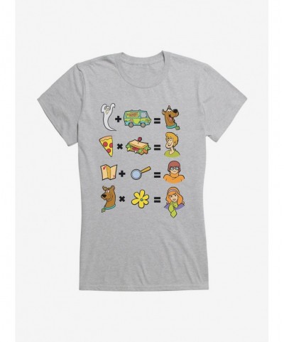 Flash Deal Scooby-Doo Daphne, Velma, Scooby And Shaggy Equals Girls T-Shirt $6.37 T-Shirts