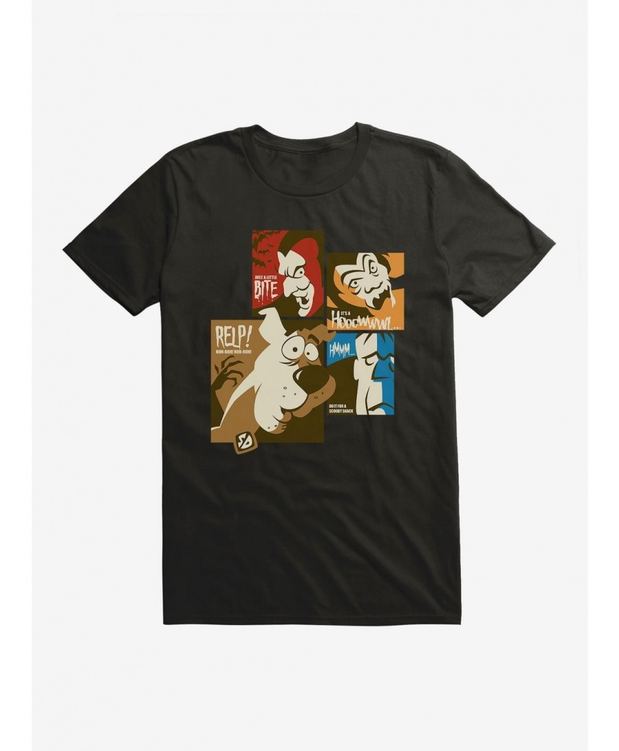 Cheap Sale Scooby-Doo Relp! Vampire, Wolfman, And Frankenstein T-Shirt $9.18 T-Shirts