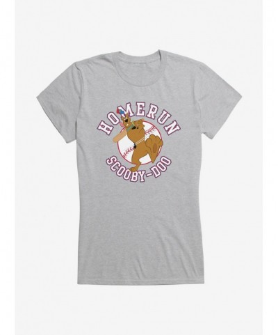 Hot Selling Scooby-Doo Baseball Homerun Girls T-Shirt $8.17 T-Shirts