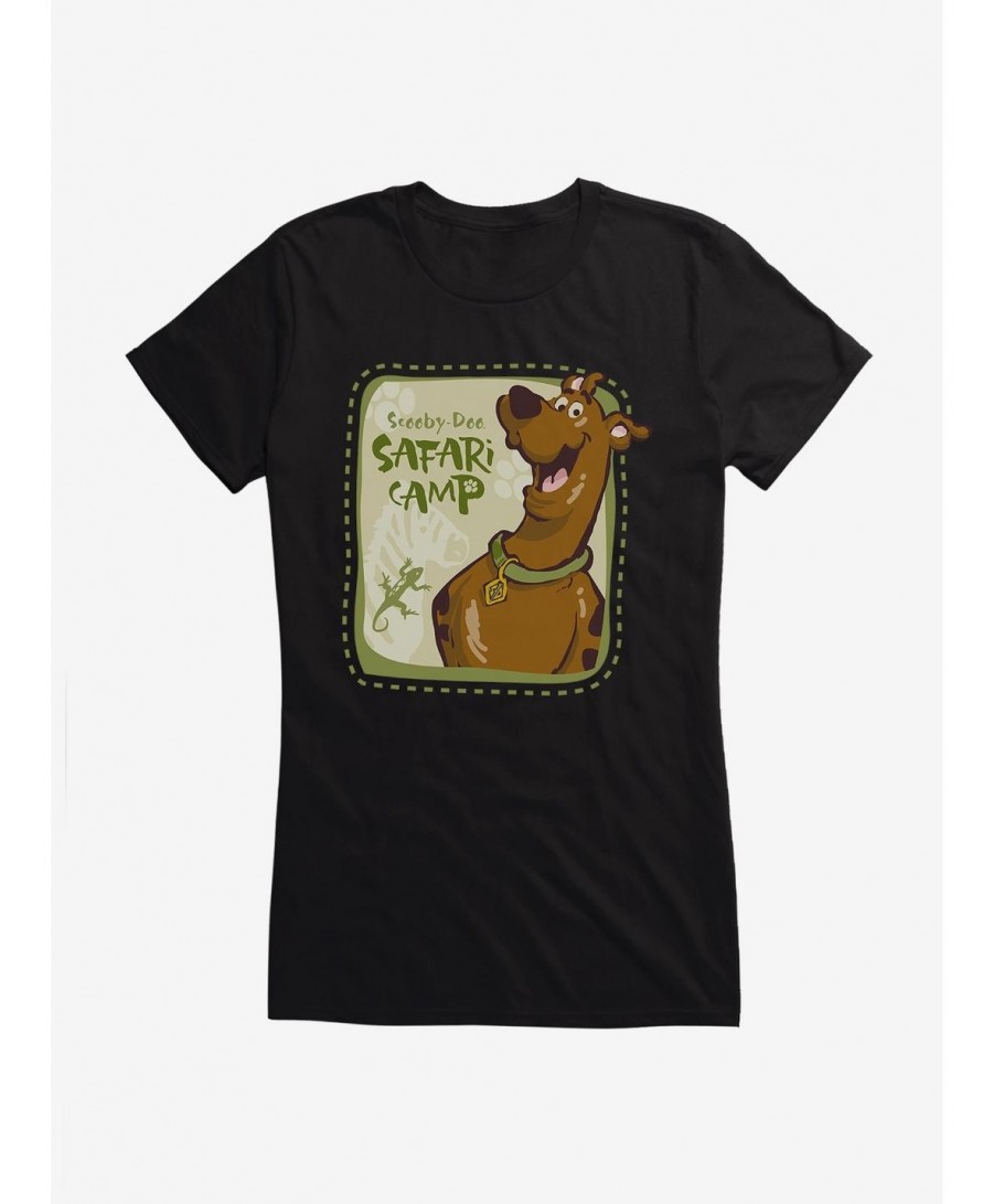 Limited-time Offer Scooby-Doo Safari Camp Girls T-Shirt $6.97 T-Shirts