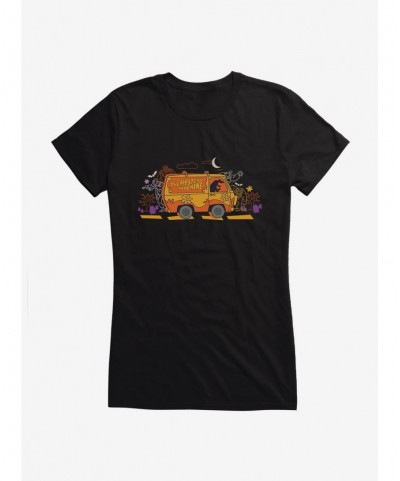 Value Item Scooby-Doo Halloween Mystery Machine Girls Girls T-Shirt $6.97 T-Shirts