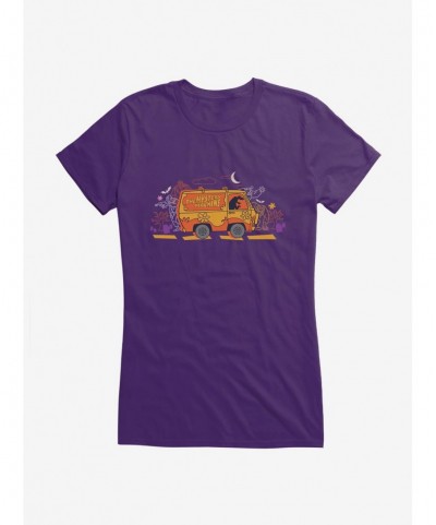 Value Item Scooby-Doo Halloween Mystery Machine Girls Girls T-Shirt $6.97 T-Shirts