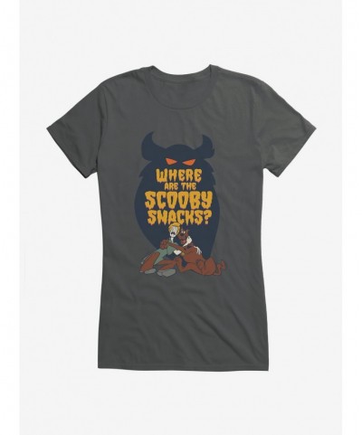 Discount Scooby-Doo Where Are The Scooby Snacks Girls Girls T-Shirt $9.36 T-Shirts