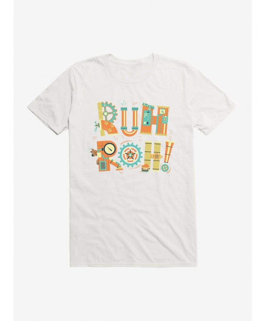 Pre-sale Discount Scoob! Ruh Roh! Gears T-Shirt $8.41 T-Shirts