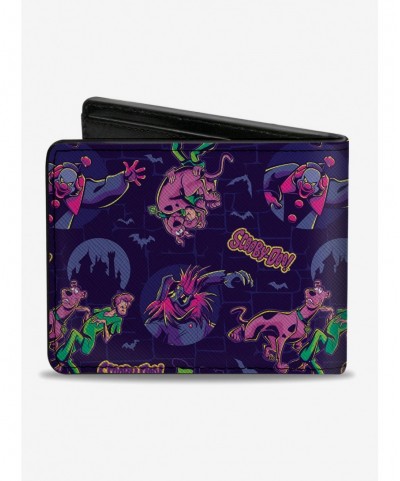 Flash Deal Scooby-Doo Ghost Clowns Bifold Wallet $8.15 Wallets