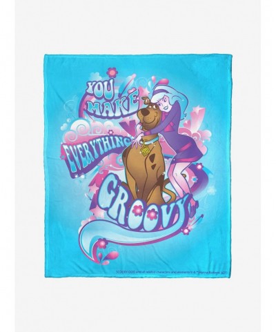 High Quality Scooby-Doo You Are Groovy Throw Blanket $22.16 Blankets