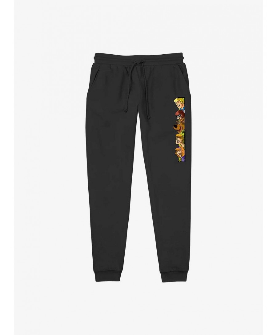 Flash Sale Scooby-Doo Mystery Gang Peeking Jogger Sweatpants $11.49 Sweatpants