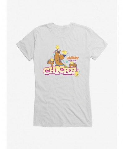 Premium Scooby-Doo Hangin' With My Chicks Girls T-Shirt $8.37 T-Shirts