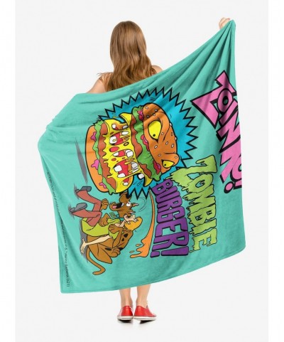 Bestselling Scooby-Doo Zombie Burger Throw Blanket $29.35 Blankets