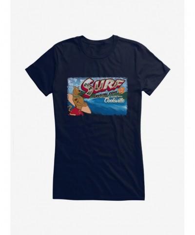 Limited-time Offer Scooby-Doo Surf Crystal Cove At Mystery Beach Coolsville Girls T-Shirt $5.98 T-Shirts