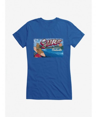 Limited-time Offer Scooby-Doo Surf Crystal Cove At Mystery Beach Coolsville Girls T-Shirt $5.98 T-Shirts