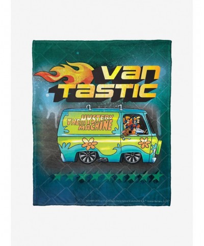 Cheap Sale Scooby-Doo Vantastic Throw Blanket $17.97 Blankets