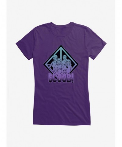 Exclusive Scoob! The Whole Gang Ombre Girls T-Shirt $7.57 T-Shirts