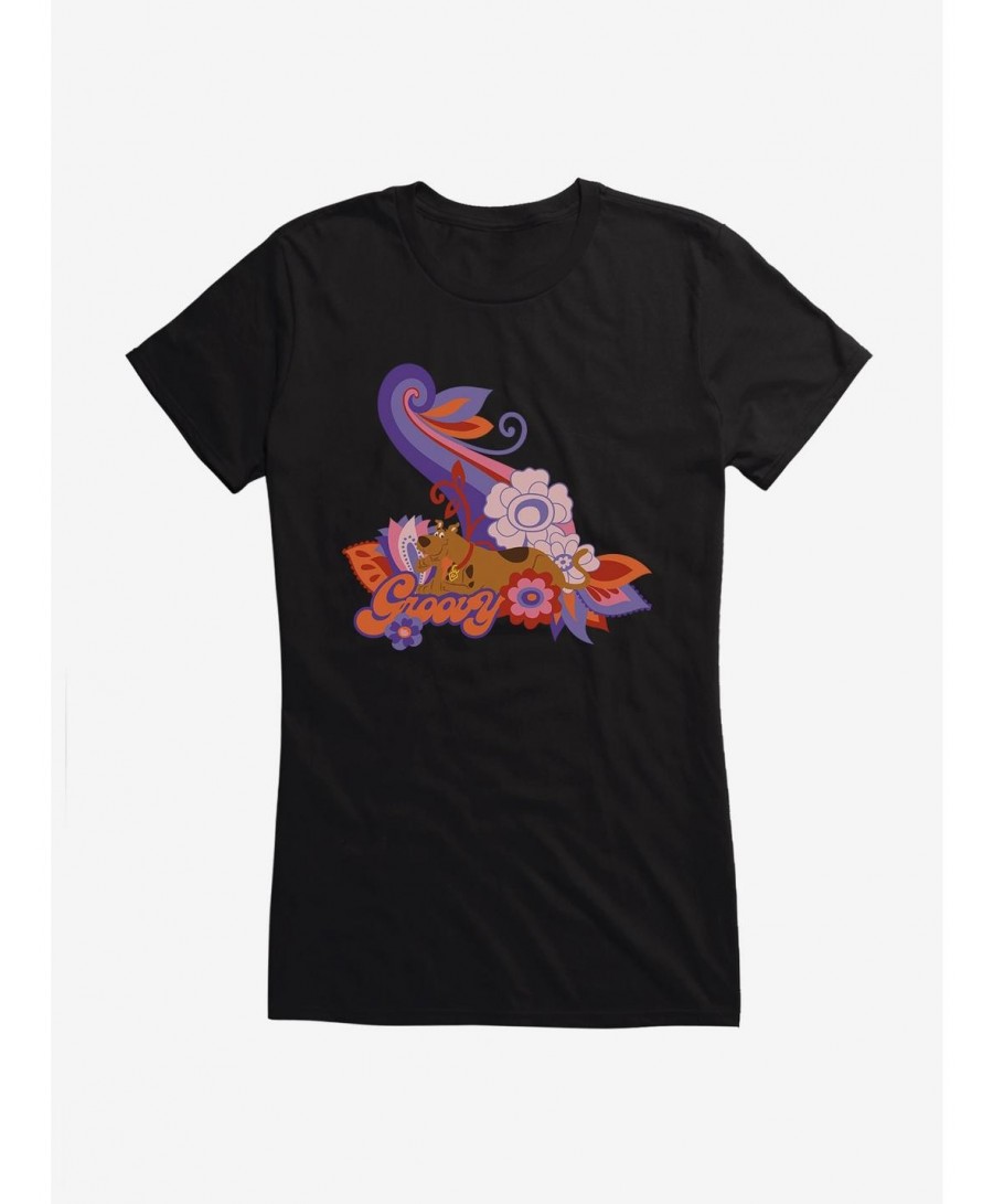 Exclusive Price Scooby-Doo Groovy Dog Girls Girls T-Shirt $9.96 T-Shirts