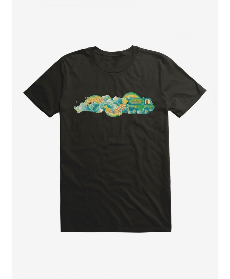 Huge Discount Scooby-Doo Groovy I Brake For Pizza! The Mystery Machine T-Shirt $7.84 T-Shirts