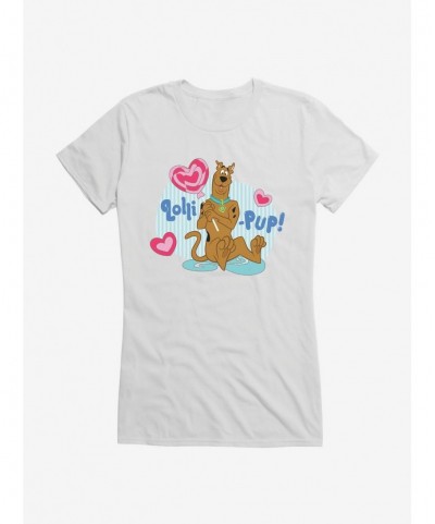 Flash Sale Scooby-Doo Valentines Lolli-Pup! Girls T-Shirt $9.76 T-Shirts