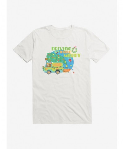 Exclusive Price Scooby-Doo Holidays Driving While Merry Mystery Machine T-Shirt $8.41 T-Shirts