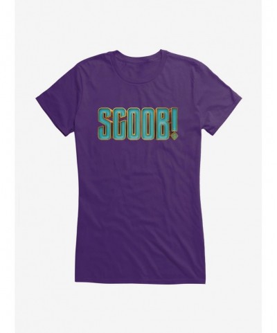 Absolute Discount Scoob! Movie Logo Girls T-Shirt $8.17 T-Shirts