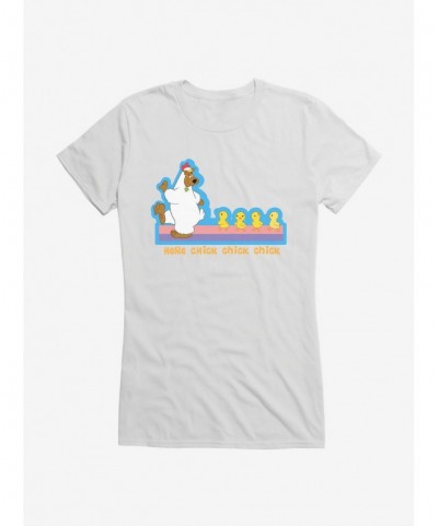 Flash Sale Scooby-Doo Here Chick Chick Chick Girls T-Shirt $9.36 T-Shirts