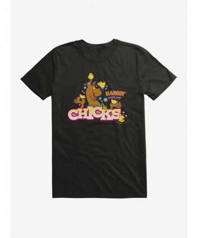 Clearance Scooby-Doo Hangin' With My Chicks T-Shirt $6.88 T-Shirts