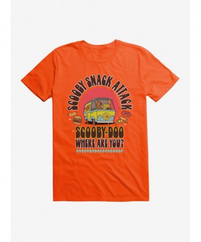 Limited Time Special Scooby-Doo Mystery Machine Scooby Snack Attack T-Shirt $6.88 T-Shirts