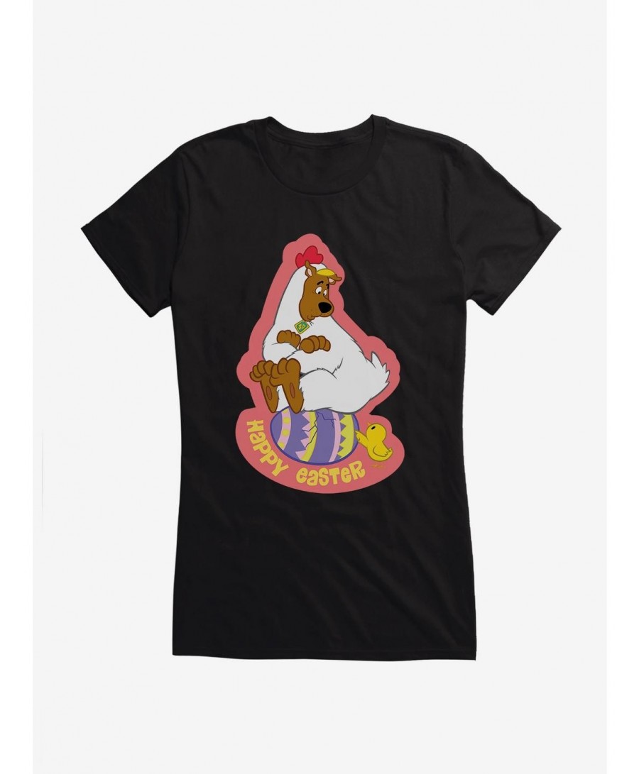 Clearance Scooby-Doo Happy Easter Chick Costume Girls T-Shirt $9.16 T-Shirts