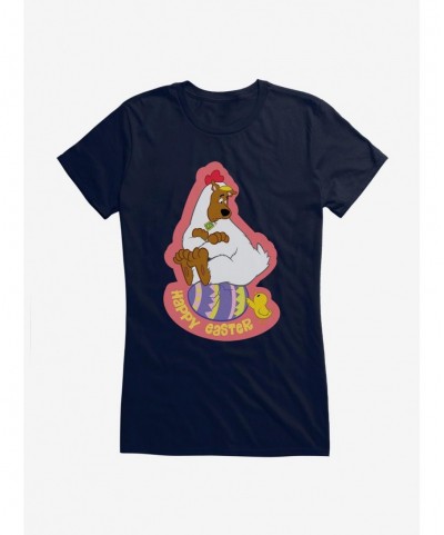 Clearance Scooby-Doo Happy Easter Chick Costume Girls T-Shirt $9.16 T-Shirts