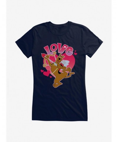 Festival Price Scooby-Doo Valentines Cupid Love Girls T-Shirt $9.76 T-Shirts