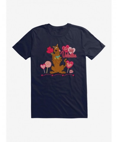 Pre-sale Discount Scooby-Doo Valentines Be My Valentine Heart Treats T-Shirt $7.65 T-Shirts