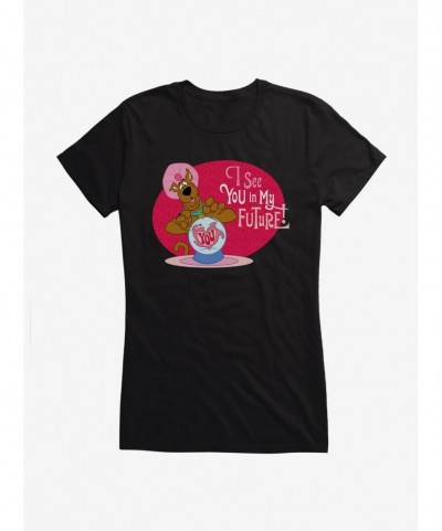 Pre-sale Scooby-Doo Valentines I See You In My Future! Fortune Teller Girls T-Shirt $9.56 T-Shirts