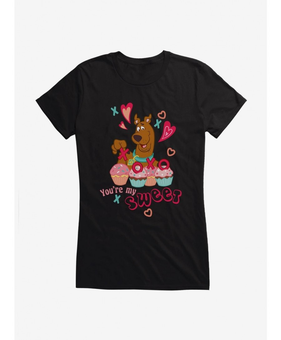 Huge Discount Scooby-Doo Valentines You're My SweetTreats Girls T-Shirt $7.57 T-Shirts