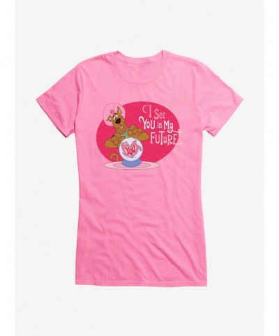 Pre-sale Scooby-Doo Valentines I See You In My Future! Fortune Teller Girls T-Shirt $9.56 T-Shirts