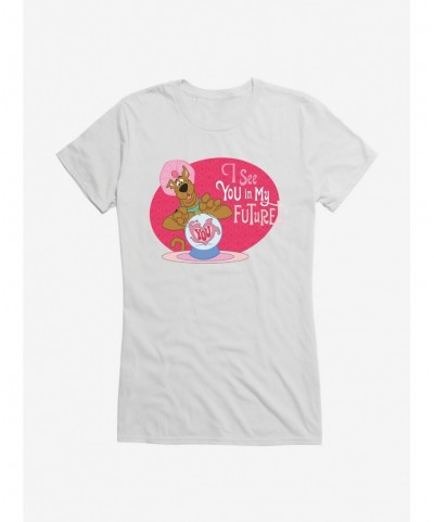 Pre-sale Scooby-Doo Valentines I See You In My Future! Fortune Teller Girls T-Shirt $9.56 T-Shirts