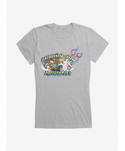 Unique Scooby-Doo Racing Fire Flames Girls T-Shirt $9.16 T-Shirts