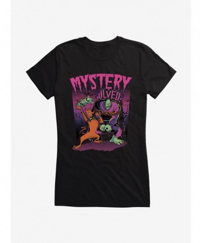 Cheap Sale Scooby-Doo Unmasked Mystery Solved? Girls T-Shirt $8.17 T-Shirts