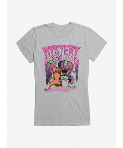 Cheap Sale Scooby-Doo Unmasked Mystery Solved? Girls T-Shirt $8.17 T-Shirts