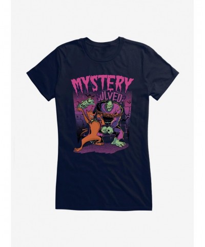 Cheap Sale Scooby-Doo Unmasked Mystery Solved? Girls T-Shirt $8.17 T-Shirts